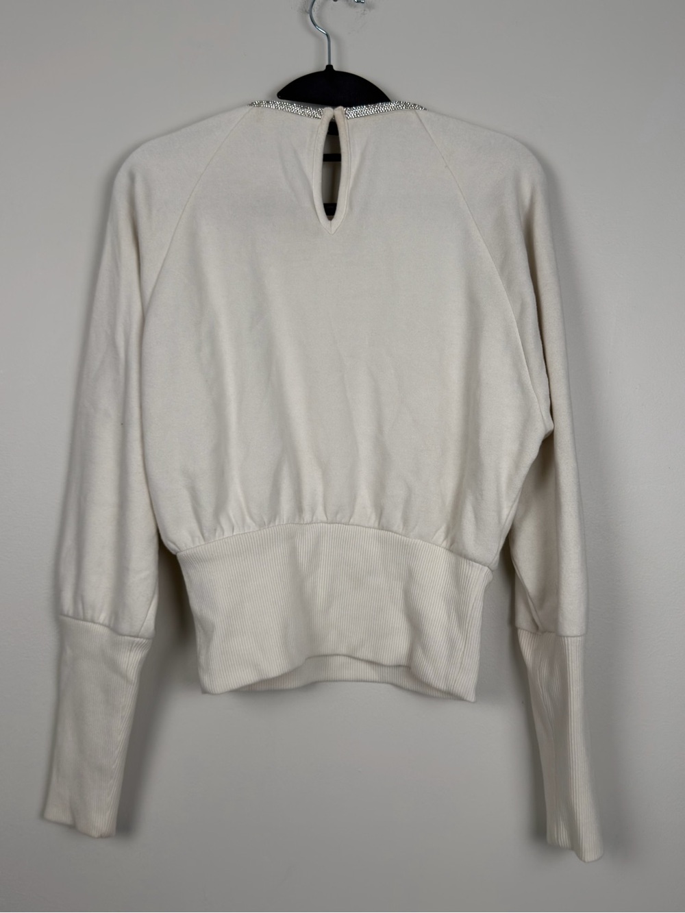 Express Rhinestone Embellished Sweatshirt Small - Picture 3 of 4